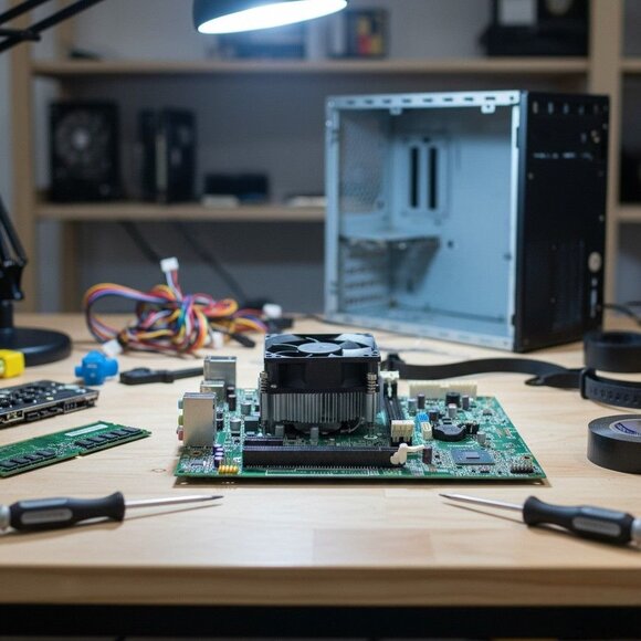 Dell Inspiron 660s Motherboard With Intel Core i5-3 340s CPU & Cooling Fan 3rd G - Picture 2 of 7